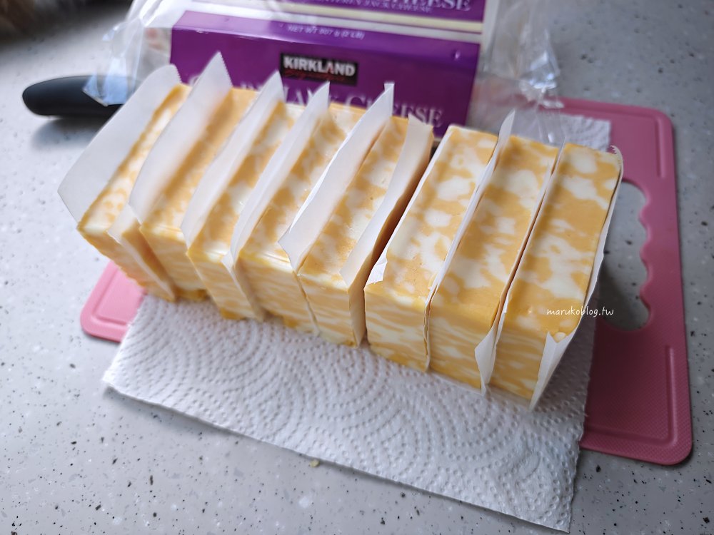 好市多購物「科克蘭柯比傑克乾酪」分裝保存方法、食譜運用分享 @Maruko(丸子)與美食有個約會