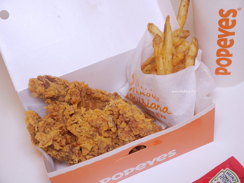 捷運台北車站「Popeyes chicken 肯瓊炸雞」美國第二大的連鎖炸雞創業50年老店 @Maruko(丸子)與美食有個約會