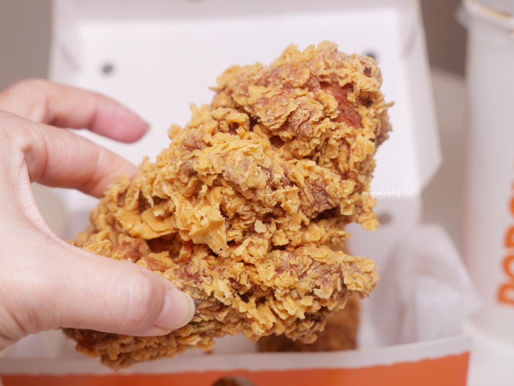 捷運台北車站「Popeyes chicken 肯瓊炸雞」美國第二大的連鎖炸雞創業50年老店 @Maruko(丸子)與美食有個約會