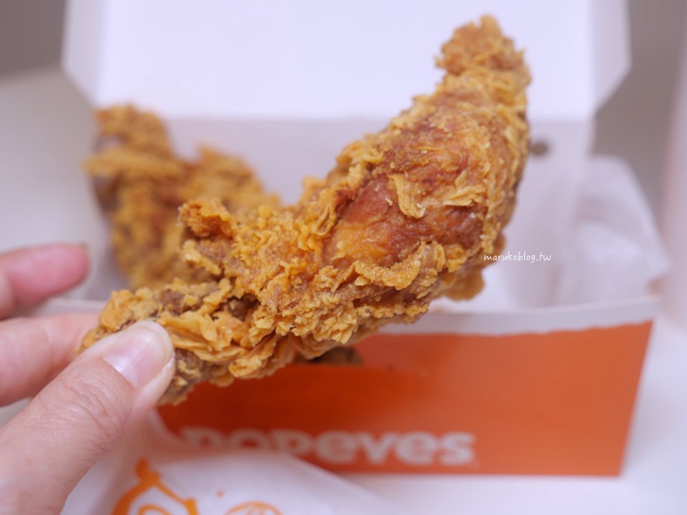 捷運台北車站「Popeyes chicken 肯瓊炸雞」美國第二大的連鎖炸雞創業50年老店 @Maruko(丸子)與美食有個約會