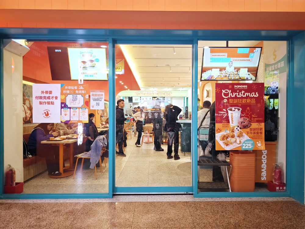 捷運台北車站「Popeyes chicken 肯瓊炸雞」美國第二大的連鎖炸雞創業50年老店 @Maruko(丸子)與美食有個約會