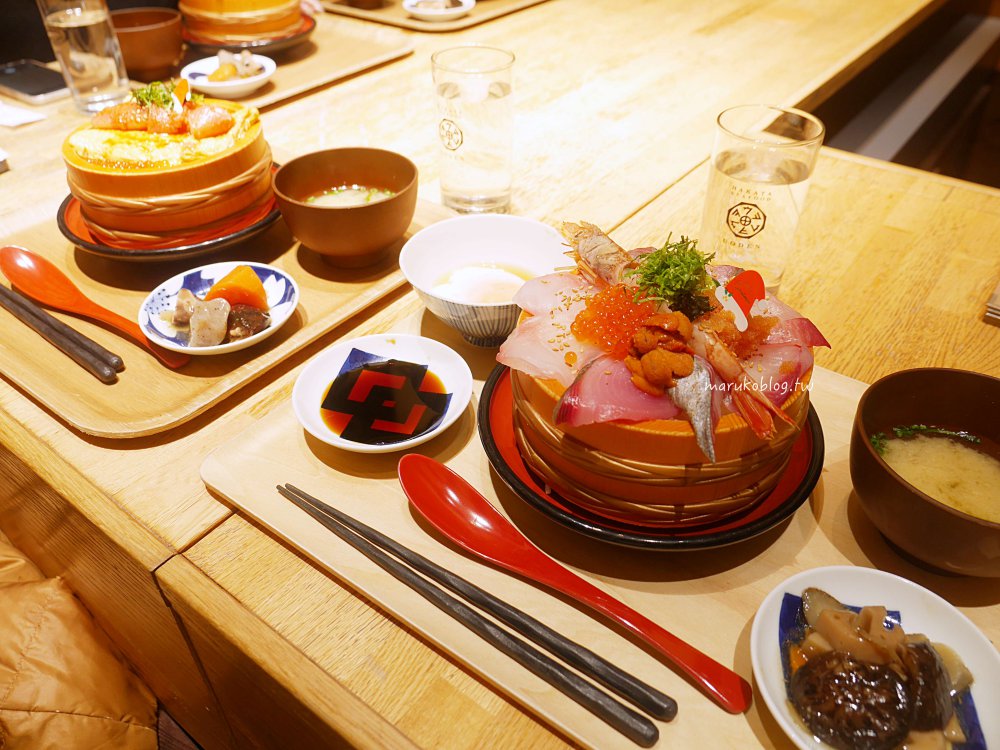福岡美食「博多うお田」隱藏在三井花園飯店內超人氣明太子鮭魚卵丼 @Maruko(丸子)與美食有個約會