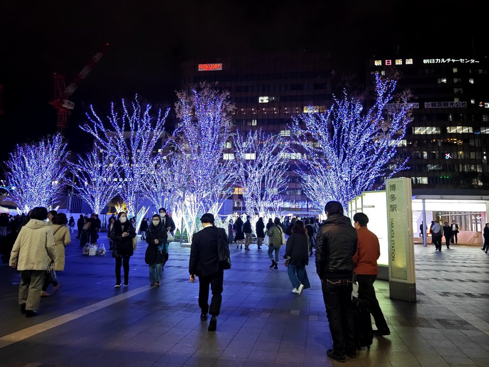 【2025福岡聖誕節】4個必逛聖誕燈飾與市集推薦｜博多站前到天神越夜越美！ @Maruko(丸子)與美食有個約會