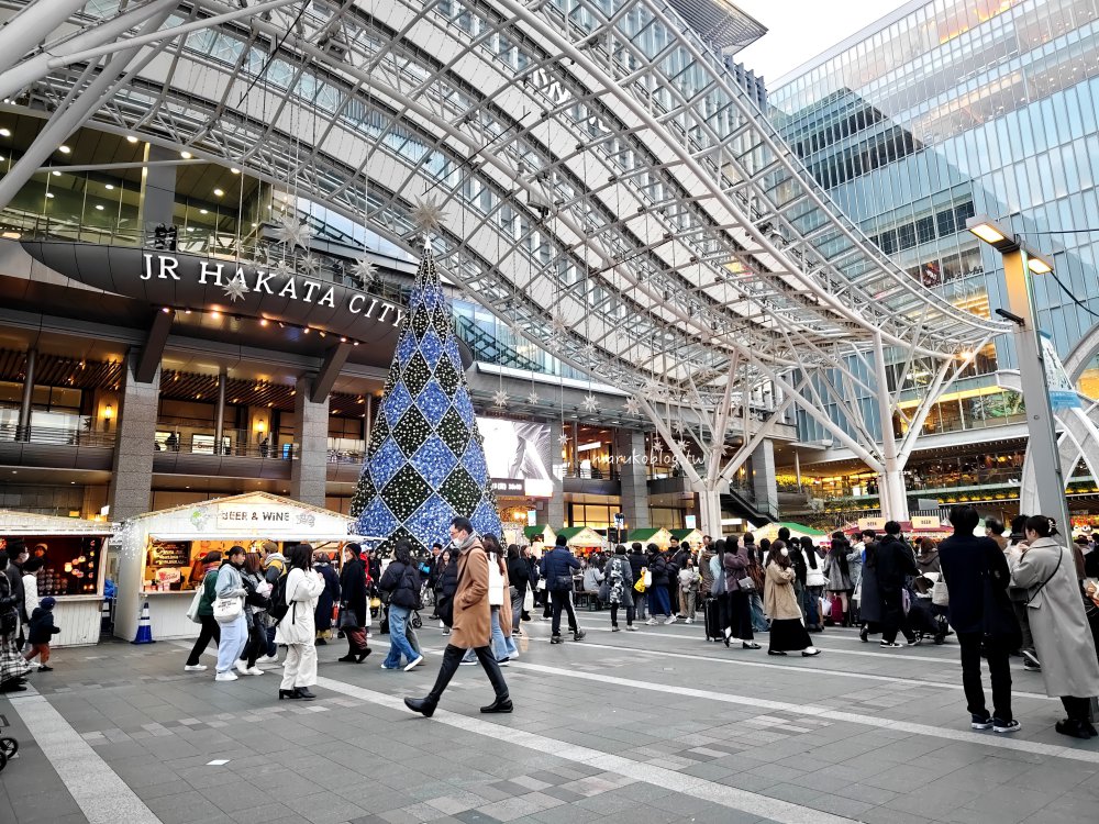 【2025福岡聖誕節】4個必逛聖誕燈飾與市集推薦｜博多站前到天神越夜越美！ @Maruko(丸子)與美食有個約會