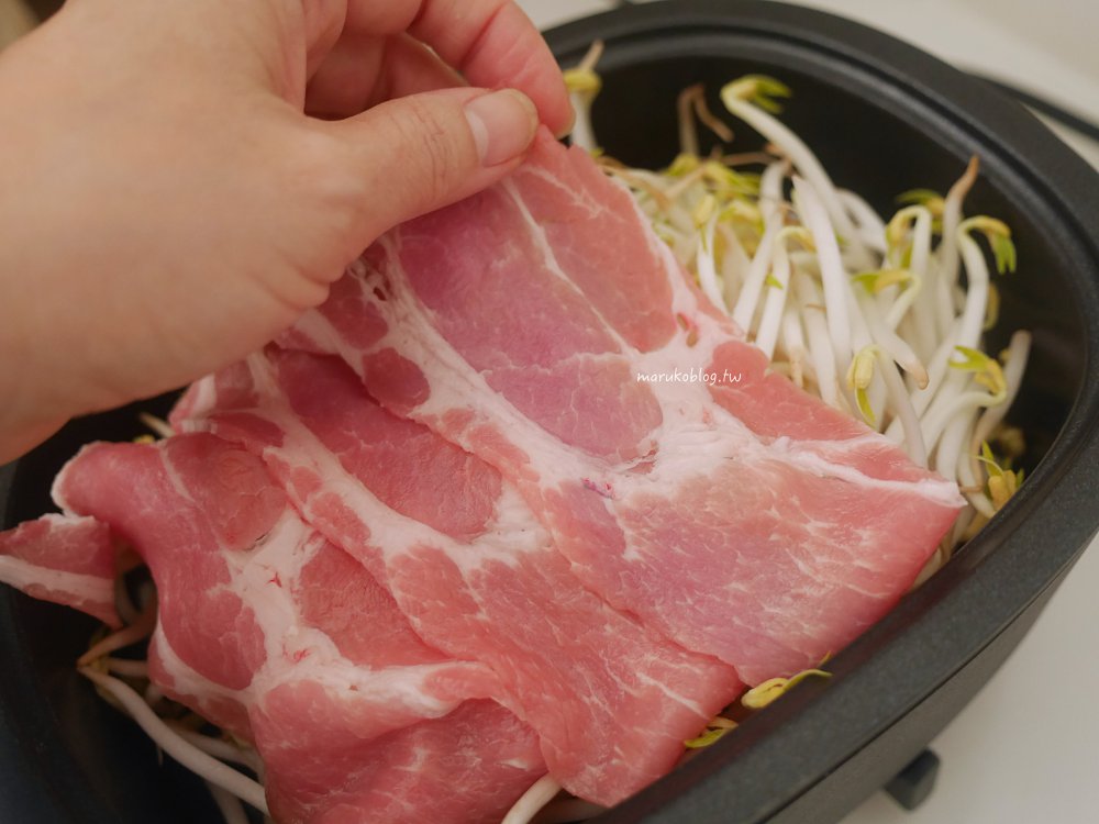 10分鐘上菜「胡麻豬肉」蒸蔬菜，市售胡麻醬料理在家簡單上菜！ @Maruko(丸子)與美食有個約會
