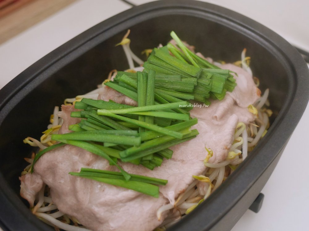 10分鐘上菜「胡麻豬肉」蒸蔬菜，市售胡麻醬料理在家簡單上菜！ @Maruko(丸子)與美食有個約會