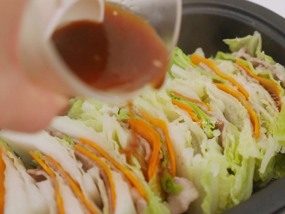 【食譜】千層白菜豬肉｜少油又清爽！懶人也能輕鬆完成的日式家常料理 @Maruko(丸子)與美食有個約會