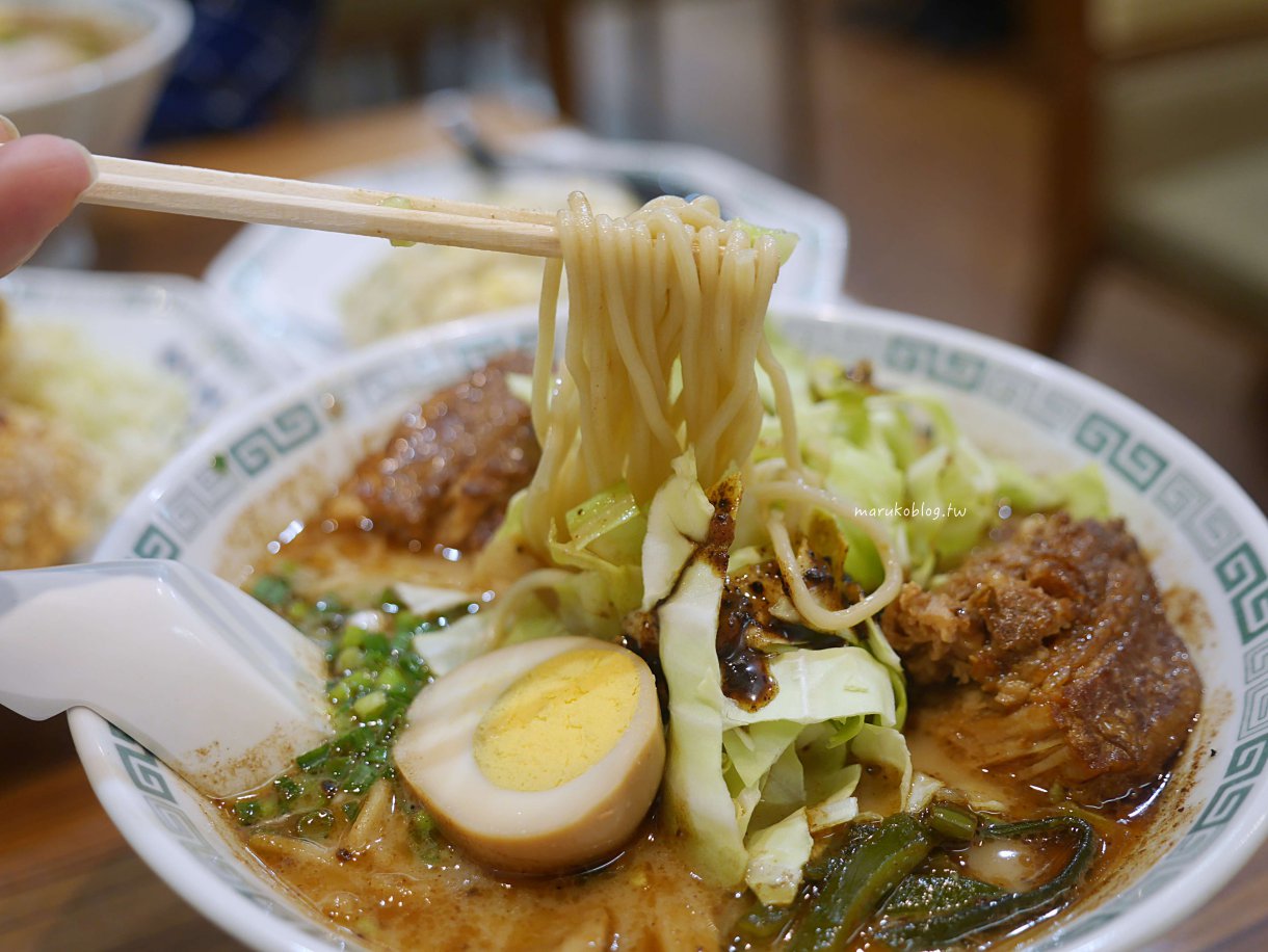 熊本美食「桂花拉麵本店」昭和30年老店豚骨與雞骨濃厚湯頭分量大又夠味 @Maruko(丸子)與美食有個約會