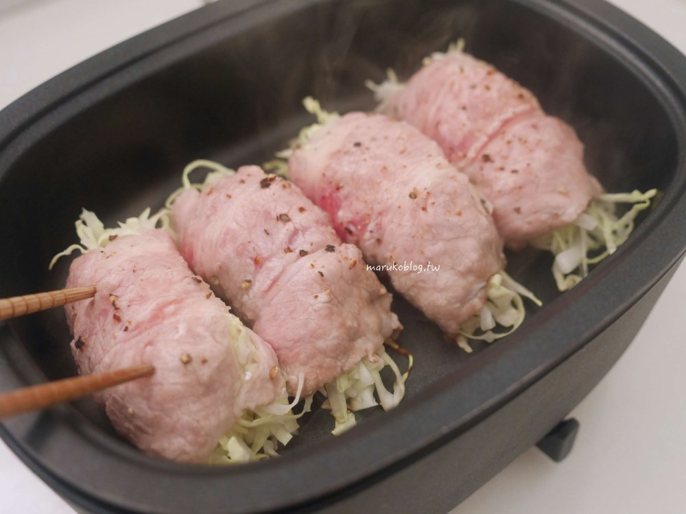 高麗菜食譜「醬燒豬肉高麗菜捲」柑橘醋醬汁、橙醋醬一步驟簡單又爽口 @Maruko(丸子)與美食有個約會