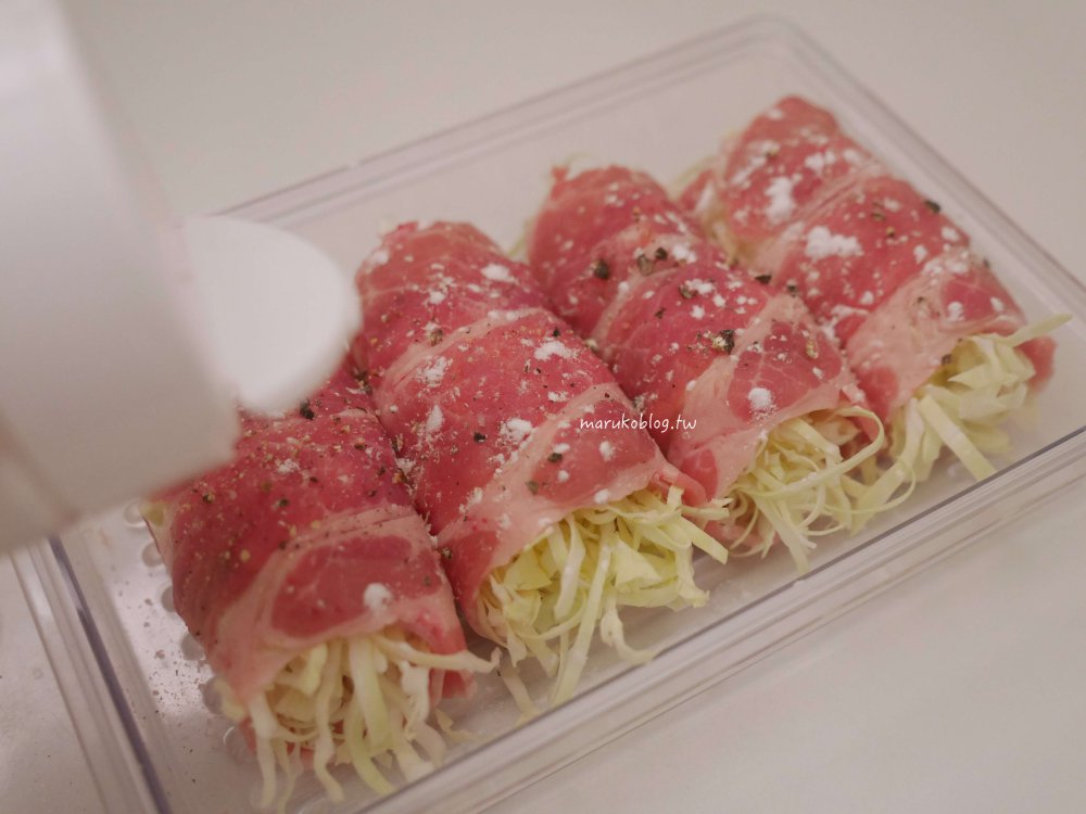 高麗菜食譜「醬燒豬肉高麗菜捲」柑橘醋醬汁、橙醋醬一步驟簡單又爽口 @Maruko(丸子)與美食有個約會