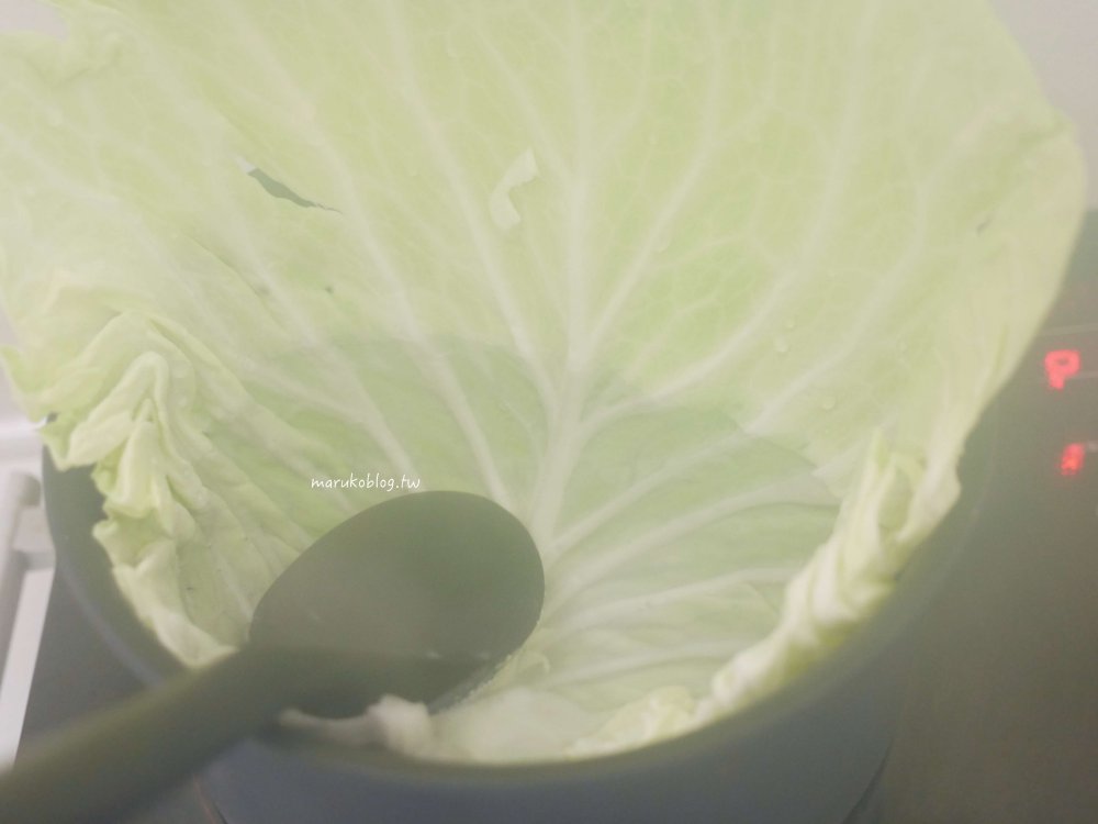 食譜「高麗菜捲」煮湯燉菜必備，二步驟完成高麗菜蔬菜捲 @Maruko(丸子)與美食有個約會
