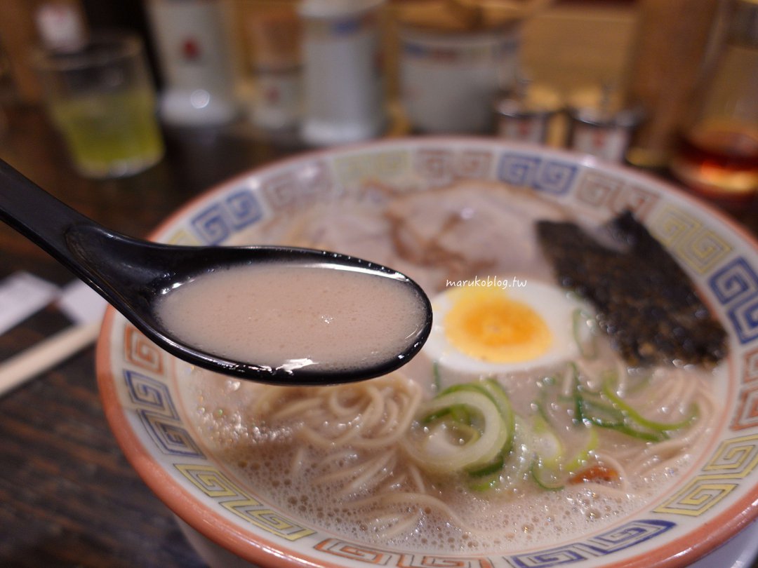 福岡拉麵「久留米大砲拉麵」創業70年老店，在地人心中第一的豚骨拉麵 @Maruko(丸子)與美食有個約會