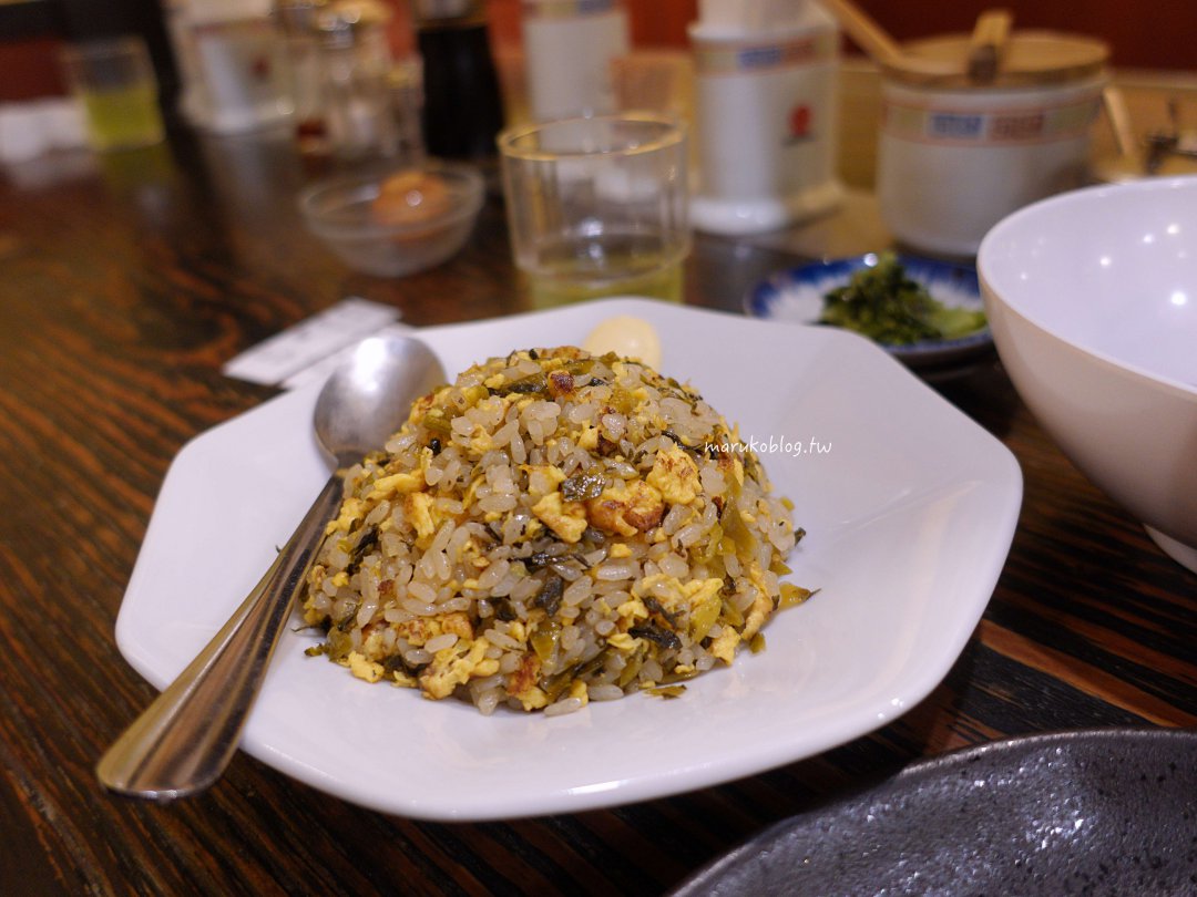 福岡拉麵「久留米大砲拉麵」創業70年老店，在地人心中第一的豚骨拉麵 @Maruko(丸子)與美食有個約會