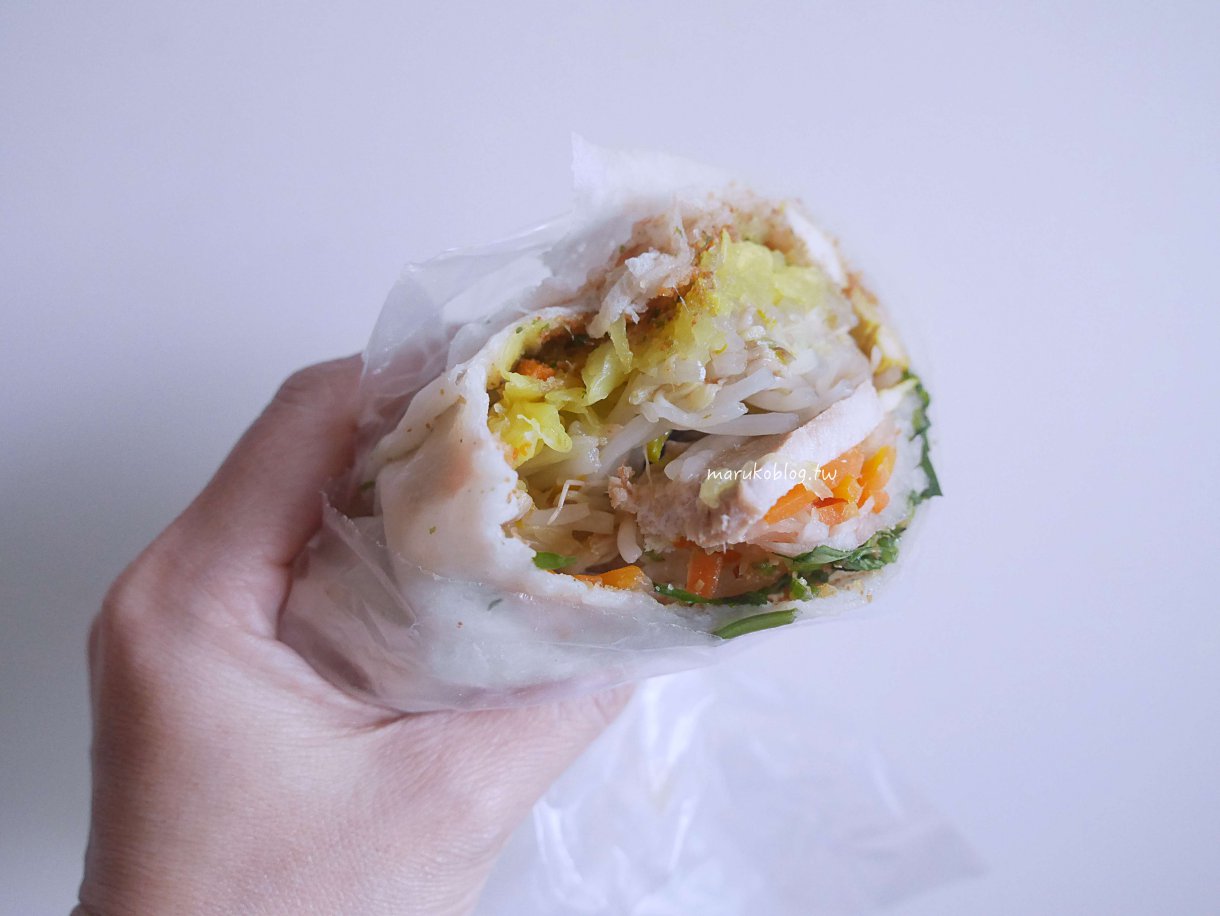 萬華美食「古早味潤餅刈包」東園街(原復興戲院前)60年老店在地人從小吃到大傳統美食 @Maruko(丸子)與美食有個約會