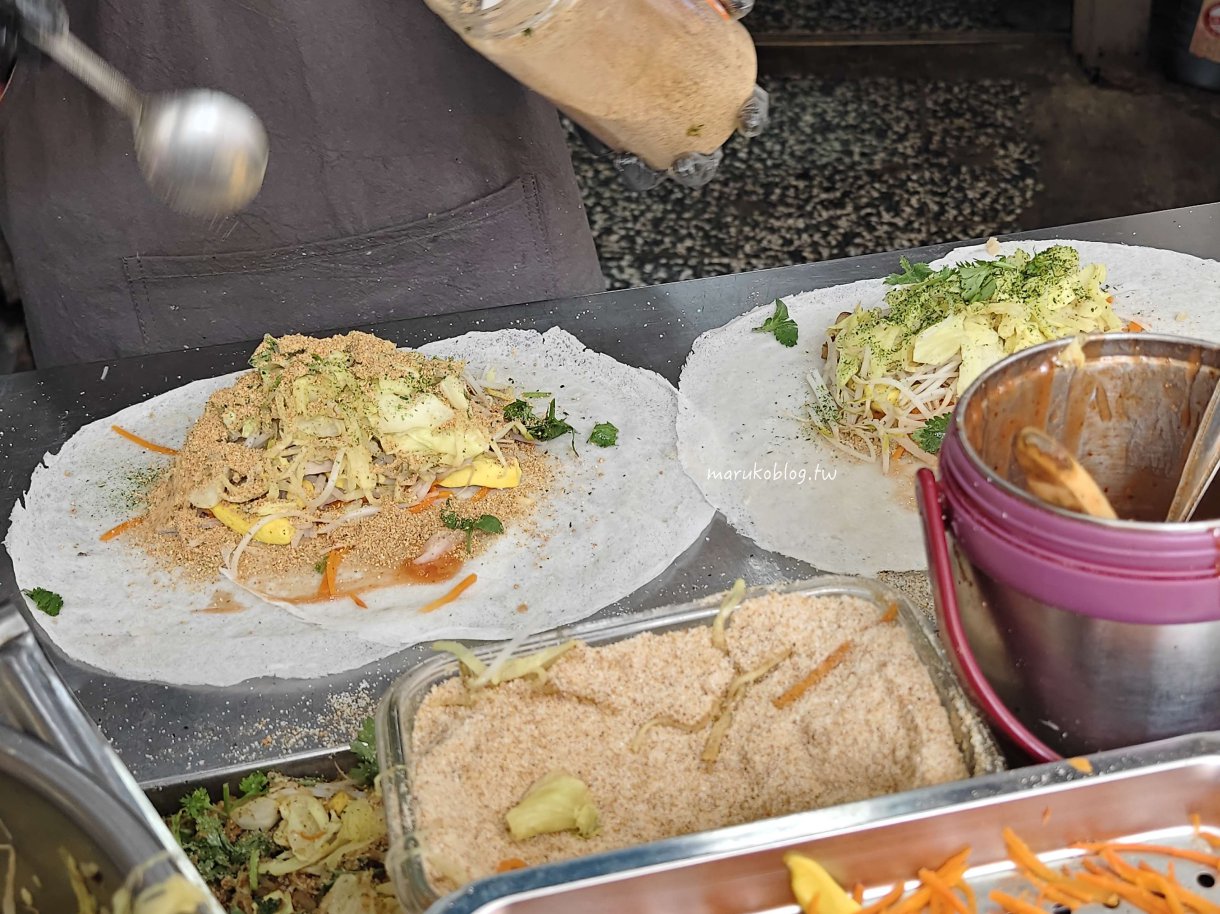 萬華美食「古早味潤餅刈包」東園街(原復興戲院前)60年老店在地人從小吃到大傳統美食 @Maruko(丸子)與美食有個約會