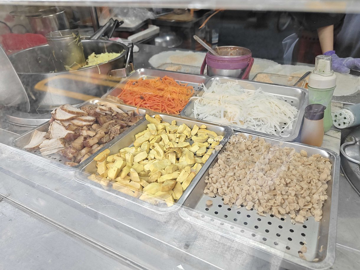 萬華美食「古早味潤餅刈包」東園街(原復興戲院前)60年老店在地人從小吃到大傳統美食 @Maruko(丸子)與美食有個約會