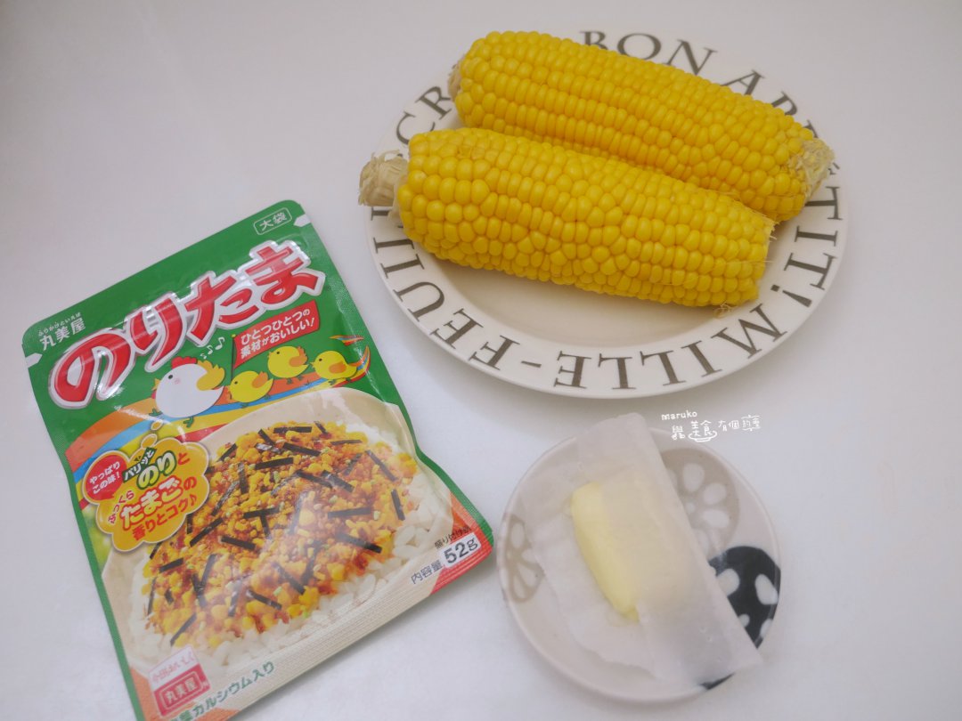 玉米食譜「醬烤玉米」免開火露營必備、百搭拌飯海苔鬆創意用法 @Maruko(丸子)與美食有個約會