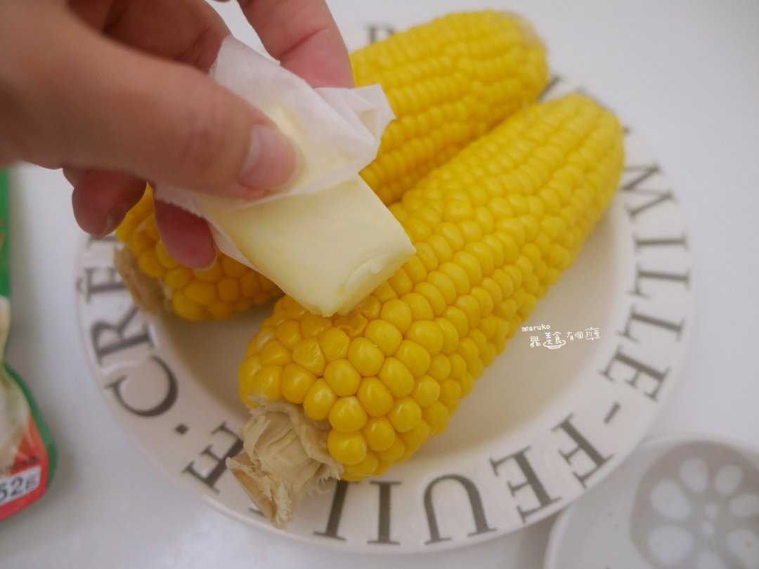 玉米食譜「醬烤玉米」免開火露營必備、百搭拌飯海苔鬆創意用法 @Maruko(丸子)與美食有個約會