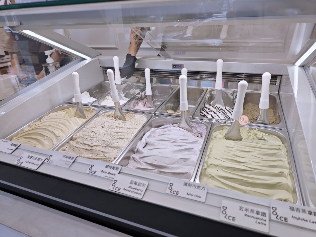 台北捷運民權西路站「Dolce Gelateria 」每日新鮮現做口味不同手工義式冰淇淋推薦 @Maruko(丸子)與美食有個約會