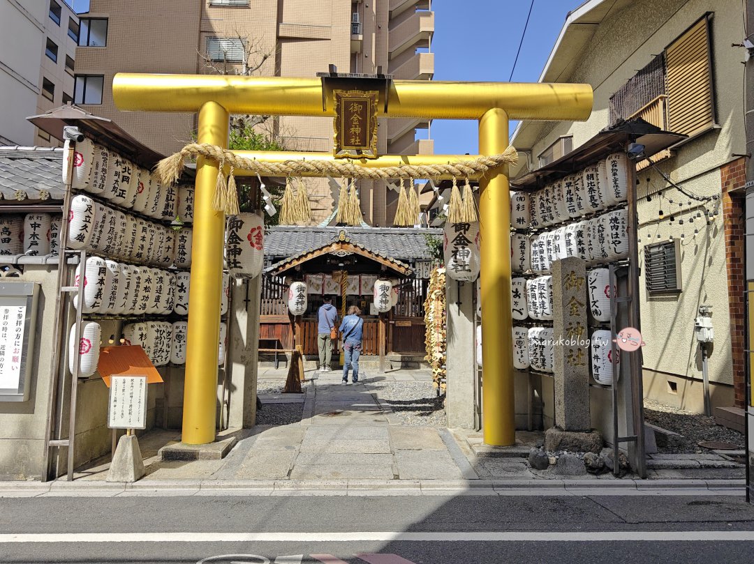 【2025京都景點推薦】金色鳥居・御金神社｜求財必訪！銀杏御守・銀杏繪馬完整介紹 @Maruko(丸子)與美食有個約會