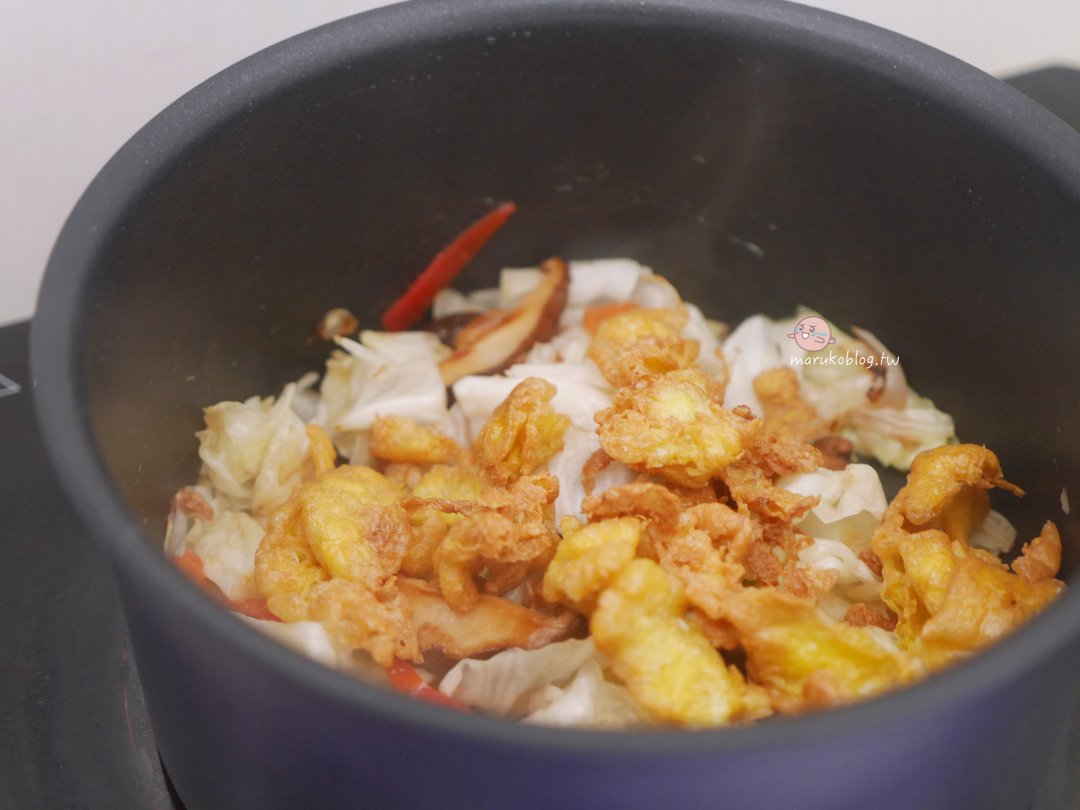 【家常蔬菜料理】蛋酥番茄香菇炒高麗菜食譜｜清爽下飯的夏季快炒 @Maruko(丸子)與美食有個約會