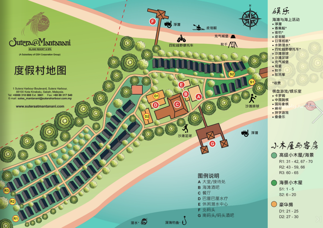 【沙巴美人魚島住宿推薦】Sutera@Mantanani 海景小木屋｜二天一夜夢幻海島之旅體驗分享 @Maruko與美食有個約會