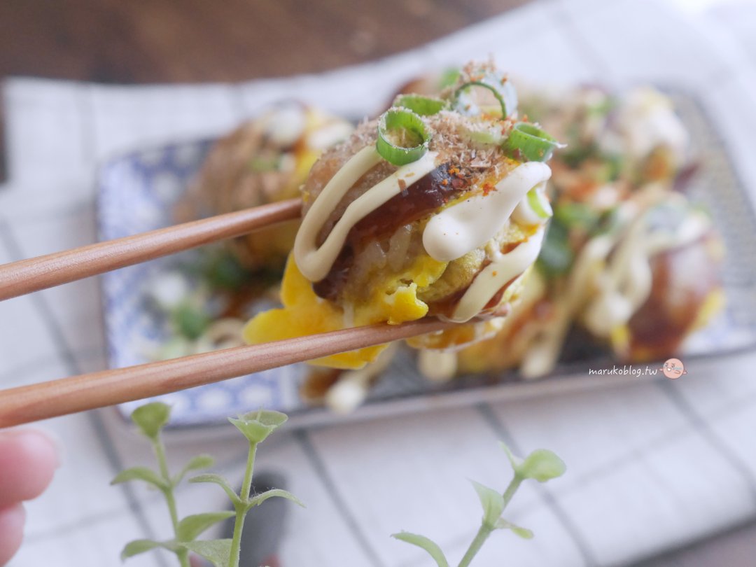 【日式風米飯料理】剩粽子變身章魚燒風米飯丸子｜端午節創意食譜 @Maruko(丸子)與美食有個約會