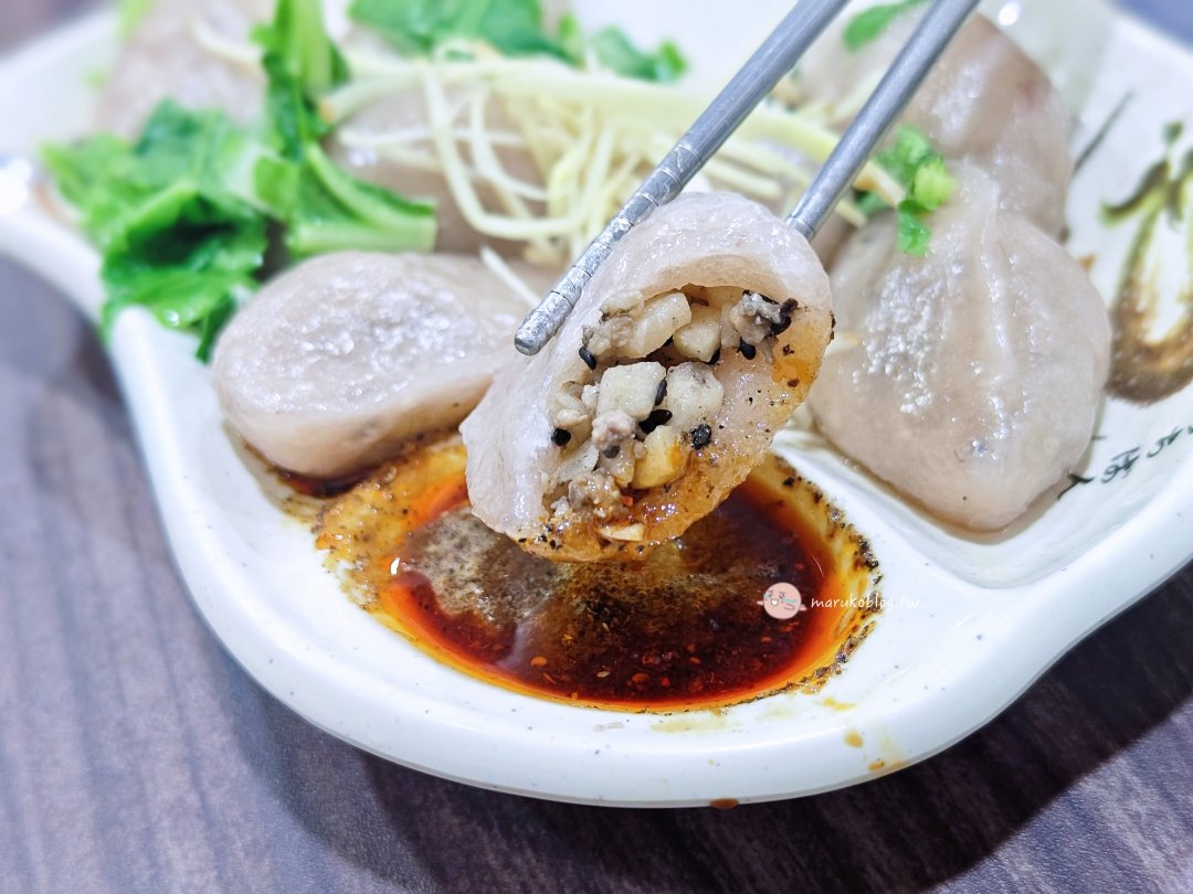 台北南京復興美食｜金玉滿堂芋餃抄手麵食：上班族最愛的紅油炒手、芋角與香辣麵點推薦 @Maruko(丸子)與美食有個約會