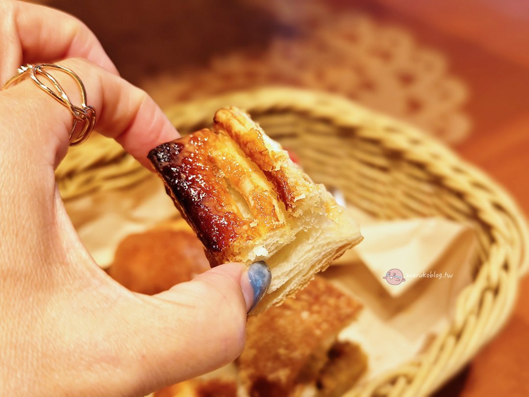 福岡天神早餐推薦｜Heart Bread ANTIQUE 麵包吃到飽！30款丹麥酥皮＋超萌貓咪吐司任你吃 @Maruko(丸子)與美食有個約會