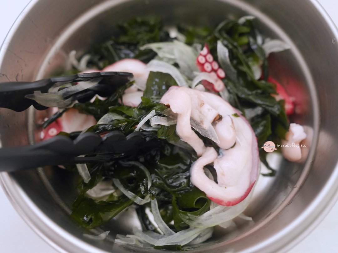 日式涼拌菜|在家重現日本便利商店味!醋章魚涼拌海帶芽食譜|5分鐘清爽小菜 @Maruko(丸子)與美食有個約會 日式涼拌菜|在家重現日本便利商店味!醋章魚涼拌海帶芽食譜|5分鐘清爽小菜 @Maruko(丸子)與美食有個約會