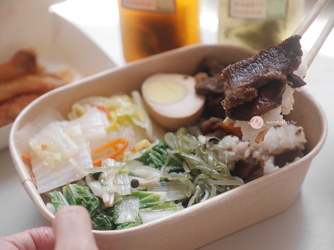【台北信義】好味餐盒 蔥油雞腿、滷牛肉、舒肥雞胸全都有永春捷運站周邊便當推薦 @Maruko(丸子)與美食有個約會