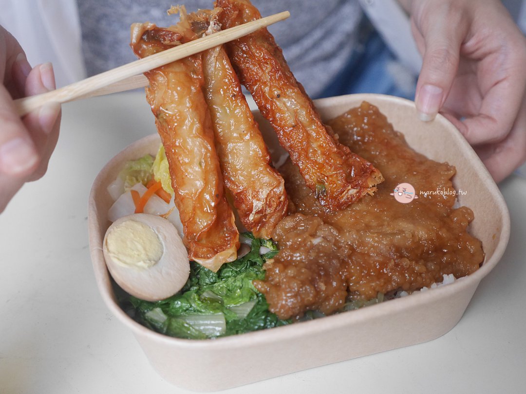 【台北信義】好味餐盒 蔥油雞腿、滷牛肉、舒肥雞胸全都有永春捷運站周邊便當推薦 @Maruko(丸子)與美食有個約會