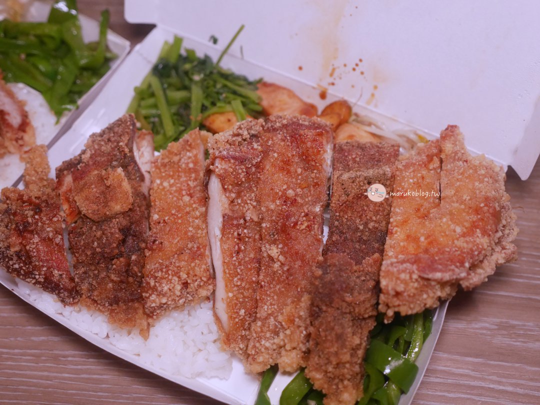 【華品軒排骨飯】媽媽味道的古早味炸排骨｜台北大橋頭站美食推薦 @Maruko(丸子)與美食有個約會
