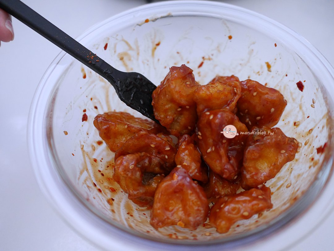 氣炸鍋食譜｜隔夜炸物回溫秘訣！不只是加熱，用「速食店醬料包」秒變韓式洋釀炸雞 (酥脆多汁) @Maruko(丸子)與美食有個約會