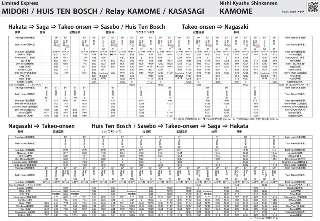 【博多到長崎交通】一日玩長崎！西九州新幹線直行武雄溫泉免換月台｜最快只要1.5小時 @Maruko(丸子)與美食有個約會
