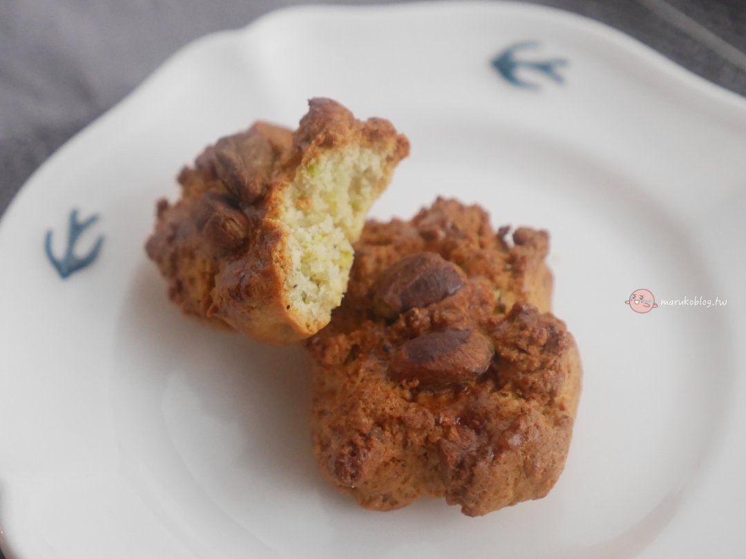 【點心食譜】開心果司康｜好市多無殼鹽味開心果 &times; 鬆餅粉 &times; 氣炸鍋簡單做法 @Maruko(丸子)與美食有個約會