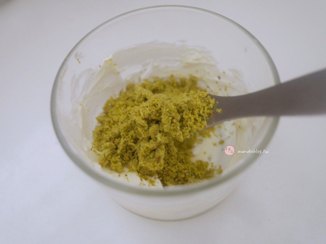 【食譜】奶油乳酪抹醬｜自製開心果麵包抹醬，5分鐘快速完成抹醬食譜 @Maruko(丸子)與美食有個約會