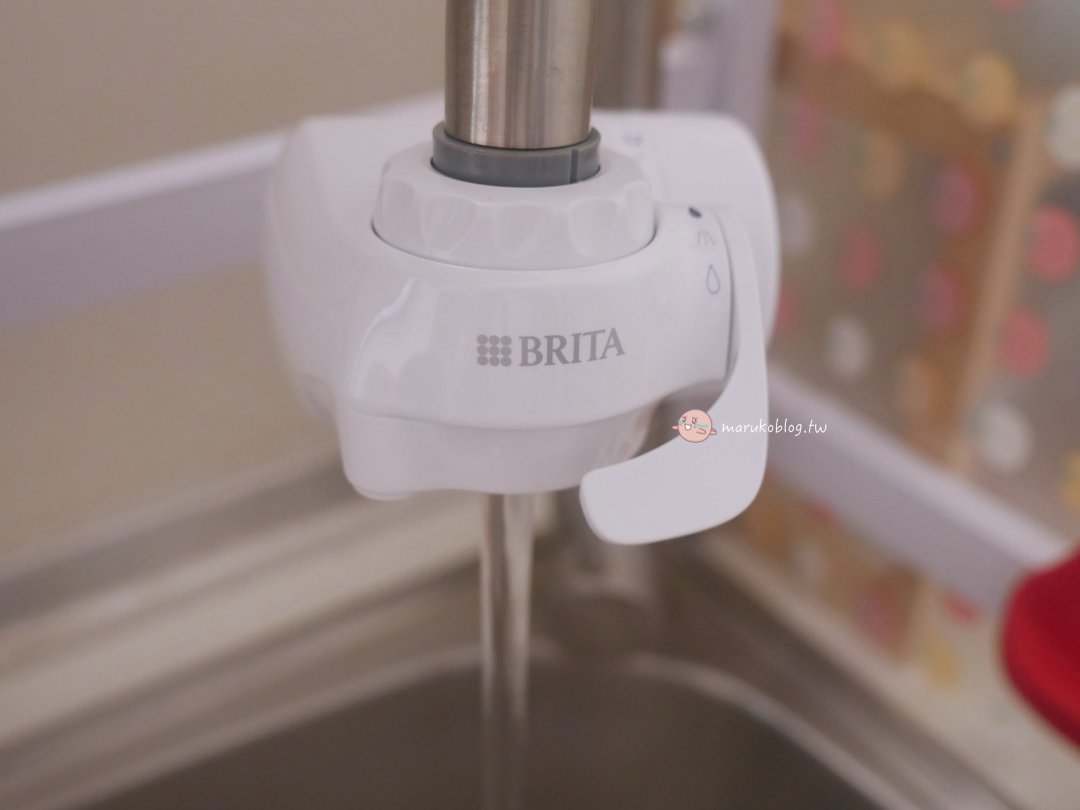 【BRITA ON TAP 淨水器開箱】租屋族必備！安裝簡單、可隨身帶走的迷你龍頭式濾水器 @Maruko(丸子)與美食有個約會