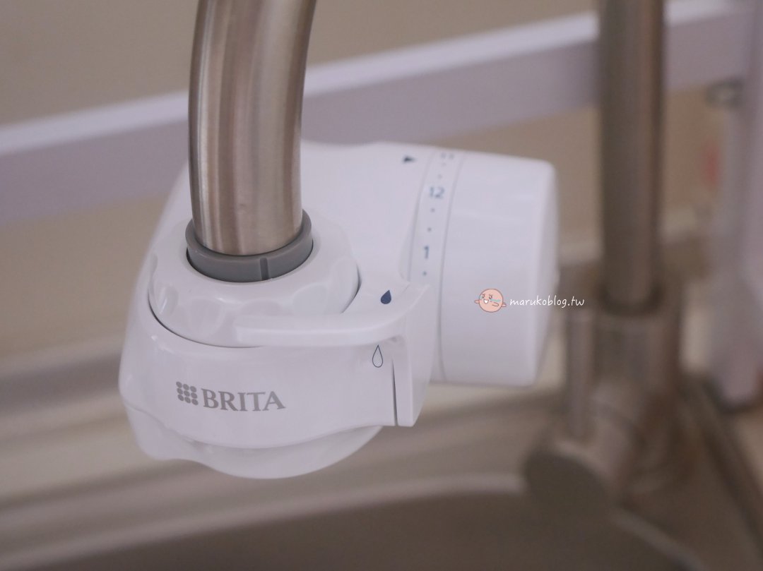 【BRITA ON TAP 淨水器開箱】租屋族必備！安裝簡單、可隨身帶走的迷你龍頭式濾水器 @Maruko(丸子)與美食有個約會
