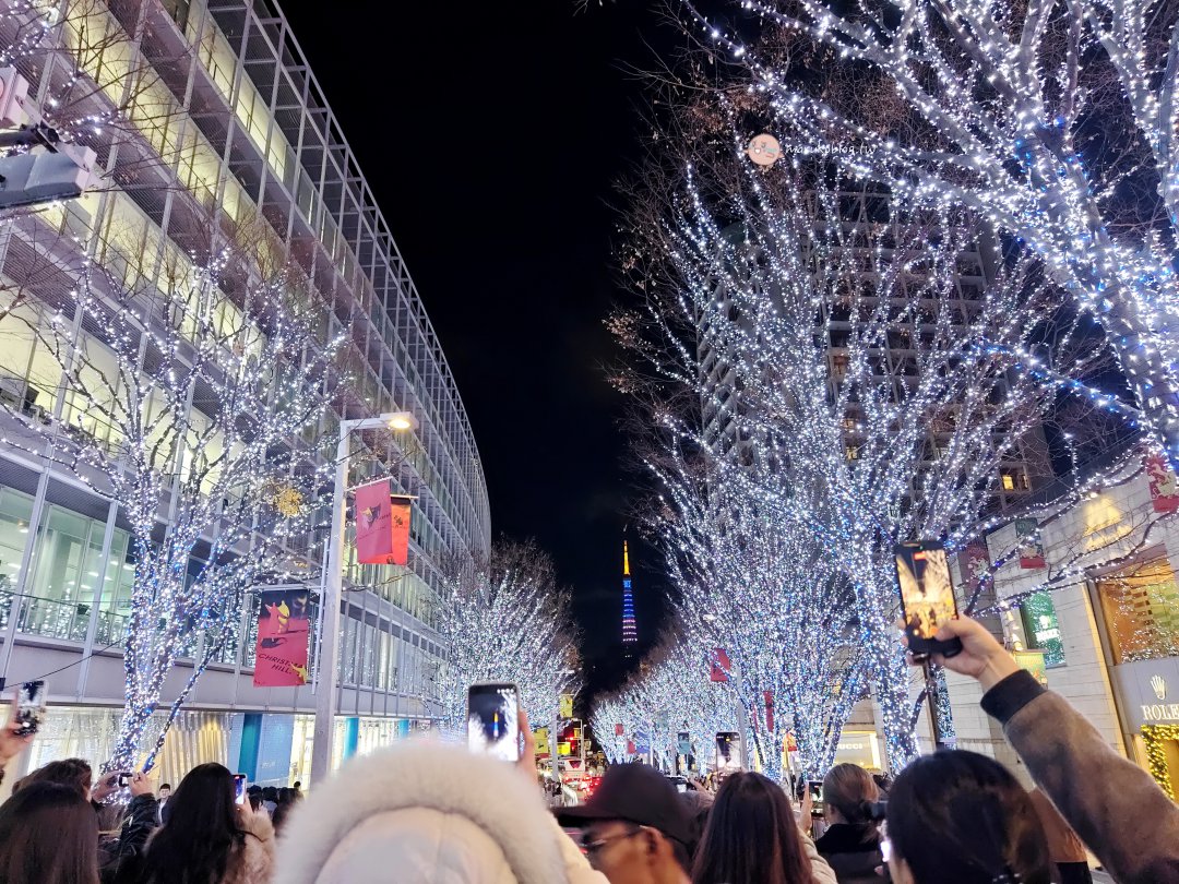 【2025東京聖誕】六本木點燈全攻略！櫸坂通絕美拍攝位、17:00亮燈瞬間、東京鐵塔同框散策 @Maruko(丸子)與美食有個約會