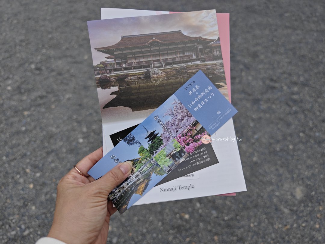 【京都賞櫻景點】錯過滿開也不怕！世界遺產「仁和寺」御室櫻，抓住京都最後的粉紅花海 @Maruko(丸子)與美食有個約會