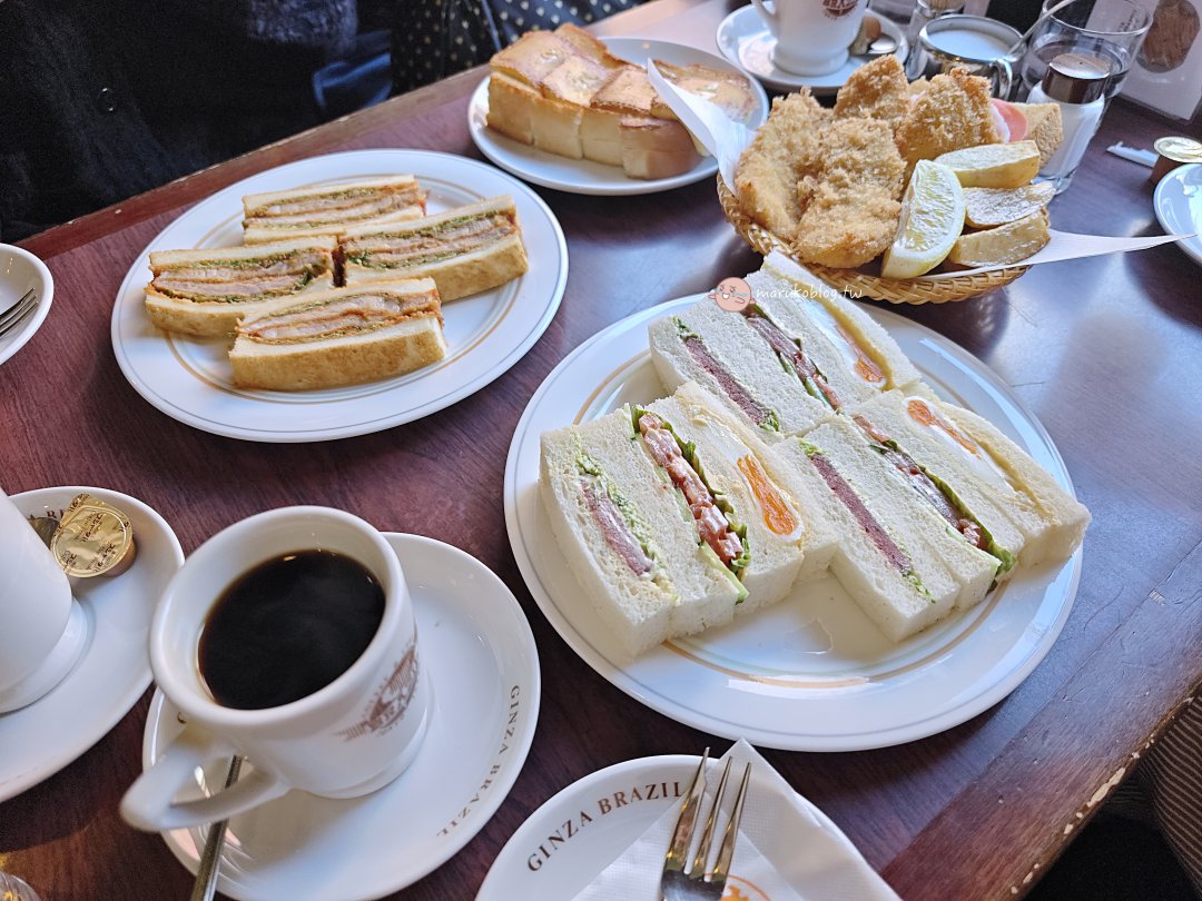 【淺草美食】銀座ブラジル (Ginza Brazil)：75年昭和老派喫茶店，必吃元祖炸豬排三明治、炸雞籃 @Maruko(丸子)與美食有個約會