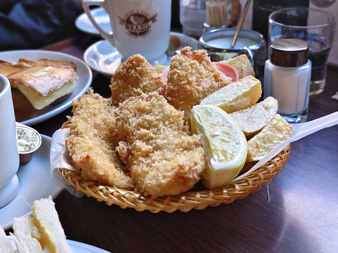 【淺草美食】銀座ブラジル (Ginza Brazil)：75年昭和老派喫茶店，必吃元祖炸豬排三明治、炸雞籃 @Maruko(丸子)與美食有個約會
