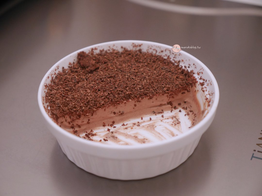 【低卡甜點】2材料自製巧克力優格慕斯食譜！免鮮奶油的減脂點心 @Maruko(丸子)與美食有個約會