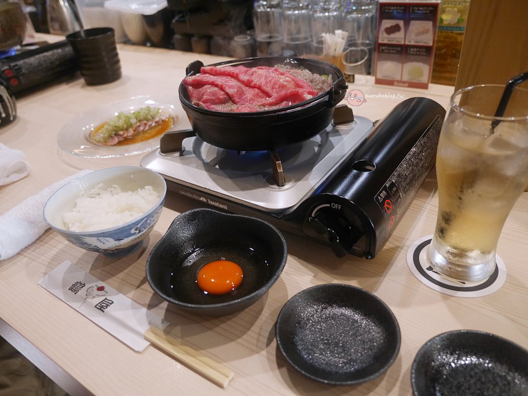 【大阪美食推薦】日本橋鶴屋壽喜燒：免花大錢爽吃黑毛和牛！黑門市場旁獨享一人一鍋 @Maruko(丸子)與美食有個約會