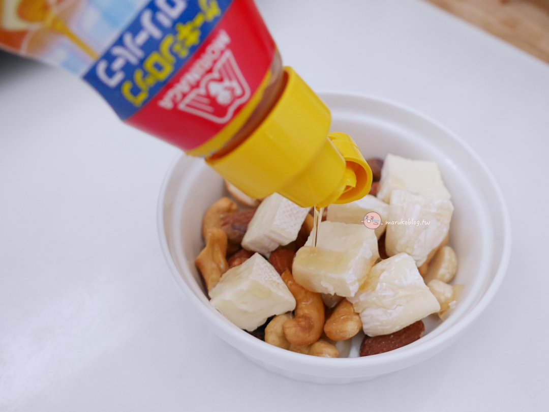 【氣炸鍋堅果食譜】自製大人系香辣起司堅果！加入堀西調味粉、起司粉 3分鐘搞定超開胃下酒菜做法 @Maruko(丸子)與美食有個約會