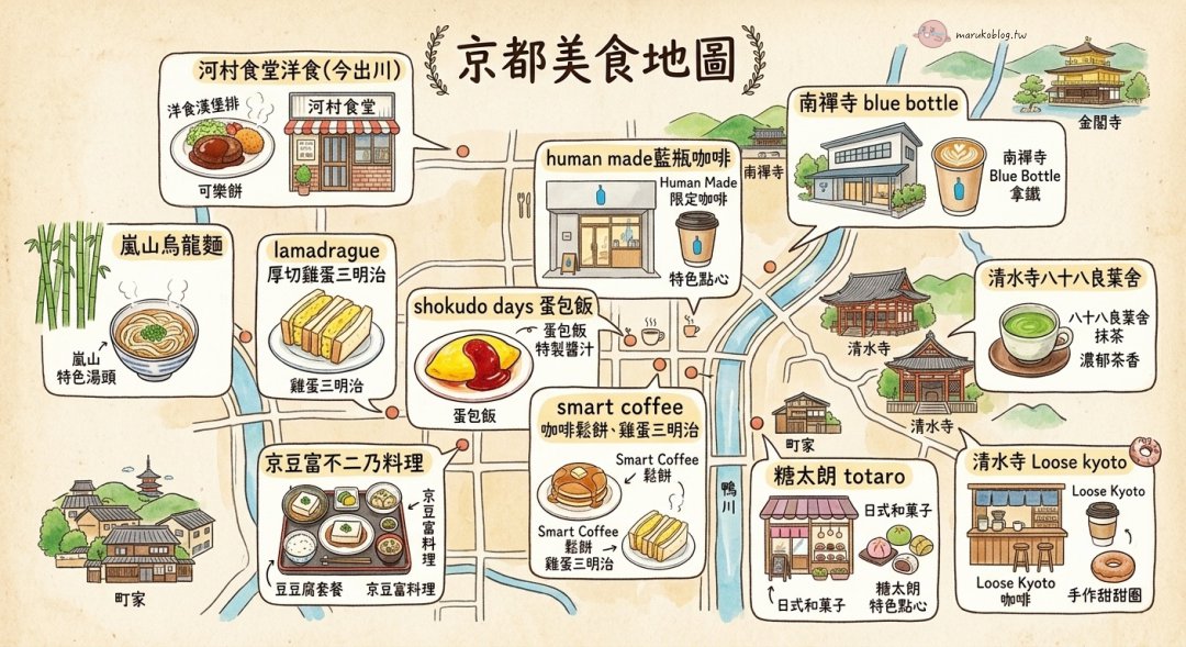京都美食推薦｜早餐、抹茶甜點、咖啡廳、京料理一次整理 @Maruko(丸子)與美食有個約會