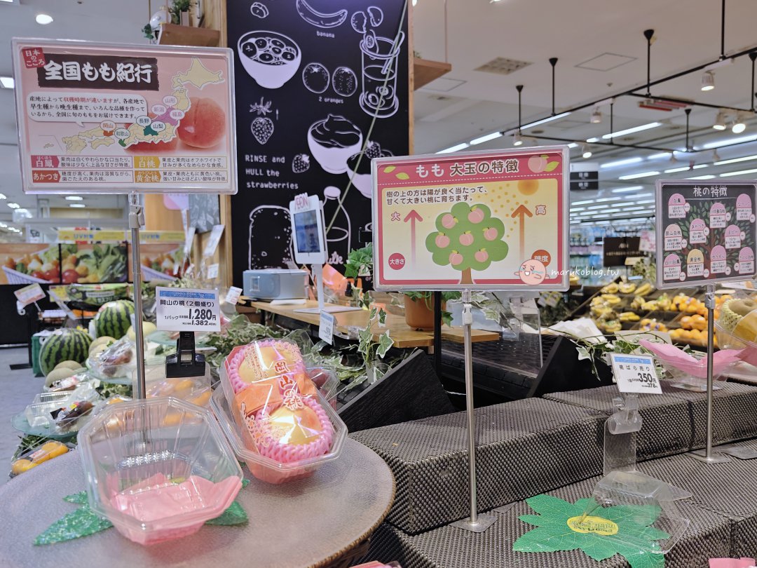 鳥取超市必買｜米子AEON購物攻略，大山牛乳、白玫瑰牛乳、夏季水蜜桃推薦 @Maruko(丸子)與美食有個約會