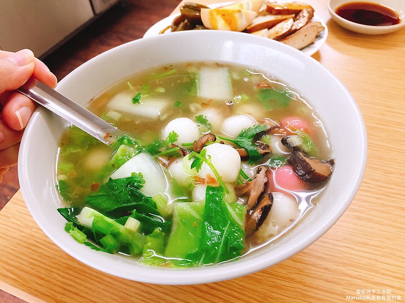 【台北中正】香味純手工水餃｜香菇炒料客家味湯頭,水餃餡料飽滿夠味,古亭捷運站美食 @Maruko(丸子)與美食有個約會