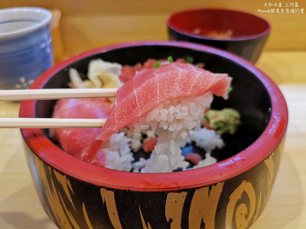 【東京美食】大和水產｜午間才有供應的滿足鮪魚蓋飯專門店 @Maruko(丸子)與美食有個約會